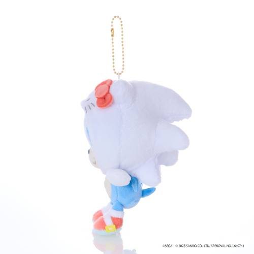 SONIC & FRIENDS X SANRIO - Sonic x Hello Kitty - Mascot Plush 8cm