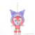 SONIC & FRIENDS X SANRIO - Knuckles x Kuromi - Mascot Plush 8cm