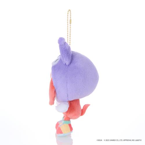 SONIC & FRIENDS X SANRIO - Knuckles x Kuromi - Mascot Plush 8cm