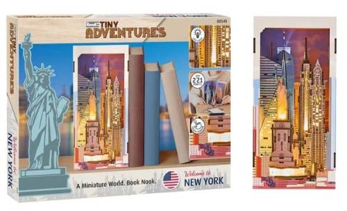 Revell - BOOK NOOK KIT - New York - 221pc + LED Light