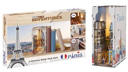 Revell - BOOK NOOK KIT - Paris - 168pc + LED Light