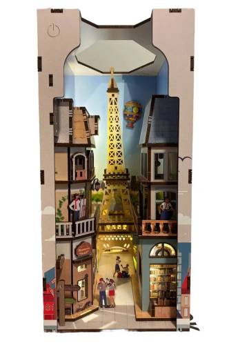 Revell - BOOK NOOK KIT - Paris - 168pc + LED Light
