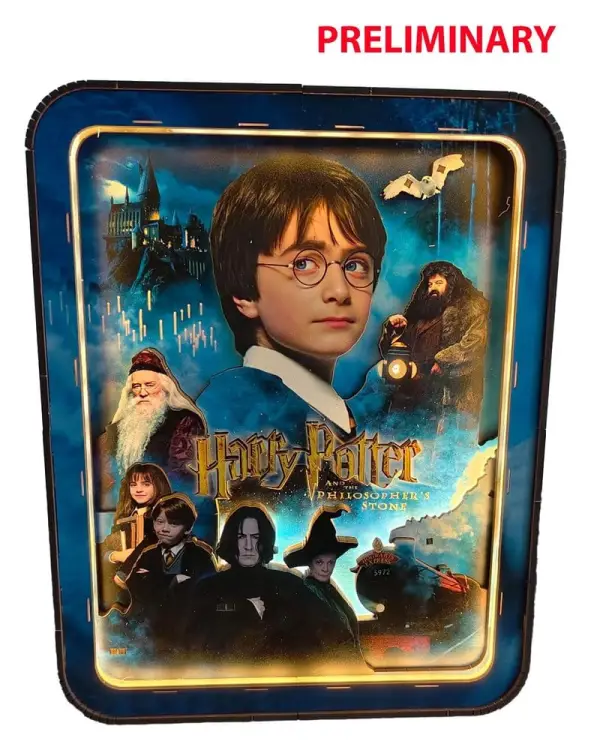Revell - HARRY POTTER - Wall Frame - The Philosopher Stone - xxpc + LED Light