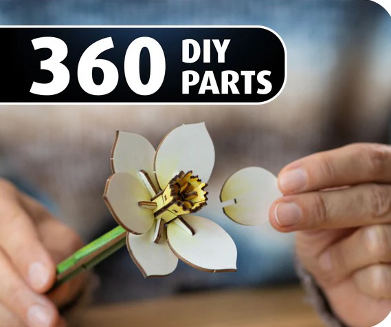 Revell - WOODEN FLOWER - Blossom Festival - 360pc