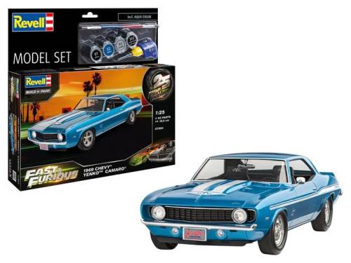 Revell - FAST & FURIOUS - 1969 Chevy Camaro Yenko - Model Kit 1/25
