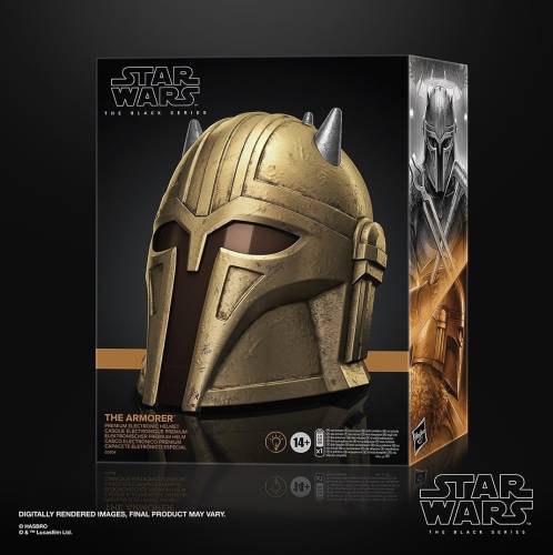 STAR WARS - Mandalorianin - Hełm elektroniczny Zbrojmistrz Seria czarna