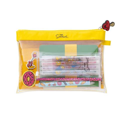 THE SIMPSONS - Stationery Set with 3 A6 Notebooks 