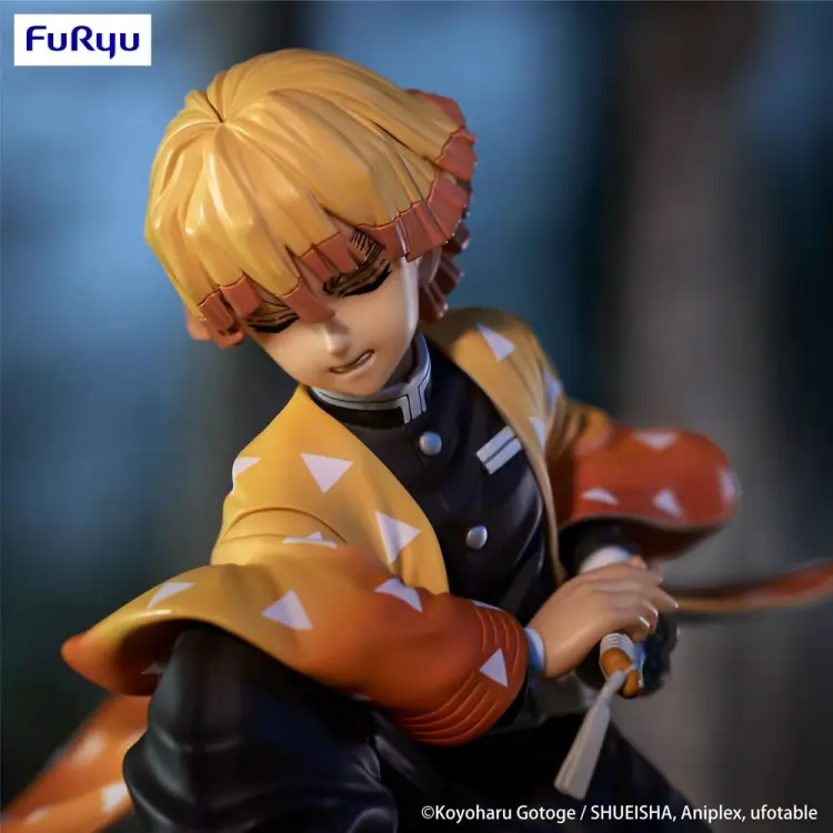Furyu - DEMON SLAYER - Zenitsu Agatsuma - Statue Noodle Stopper 10cm
