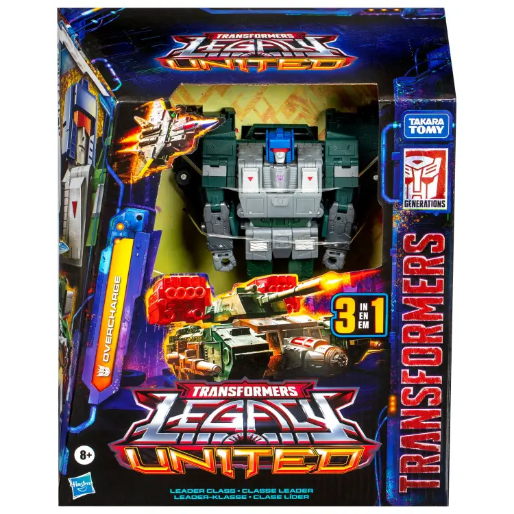 TRANSFORMERS GENERATION - Overcharge Leader - figurka akcji