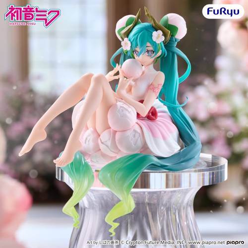 Furyu - HATSUNE MIKU - Flower Fairy White Plum - Statue Noodle Stopper 12.5cm