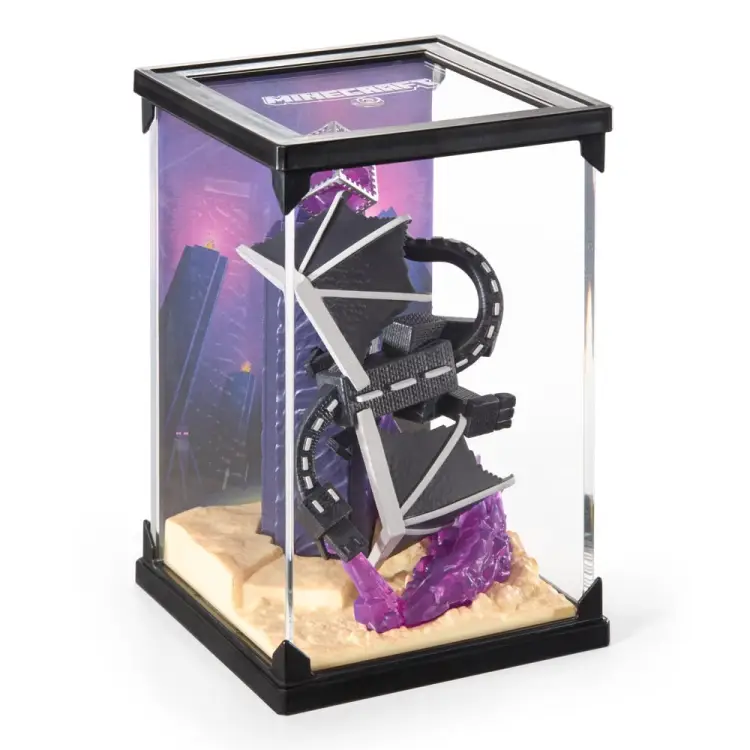 Noble Collection - MINECRAFT - Ender Dragon - Figure Diorama 17x10x10cm