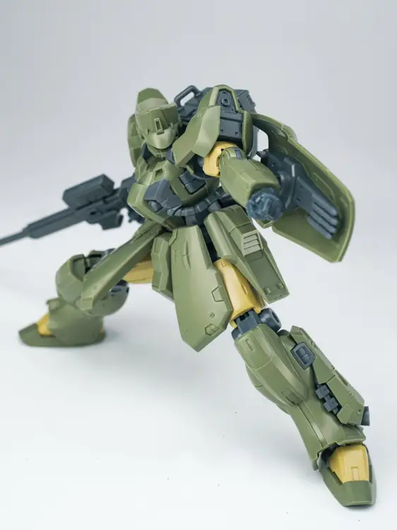 SHEIK MAINLAND - Ultra Action Trooper Zabul (Green) - Model Kit 1/144