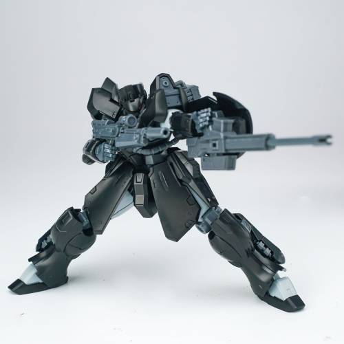 SHEIK MAINLAND - Ultra Action Trooper Zabul (Black) - Model Kit 1/144