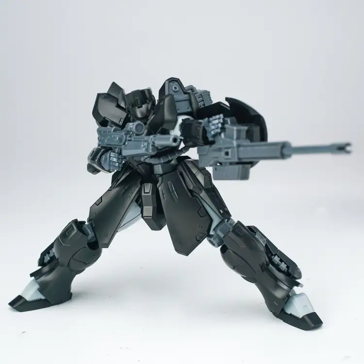 SHEIK MAINLAND - Ultra Action Trooper Zabul (Black) - Model Kit 1/144