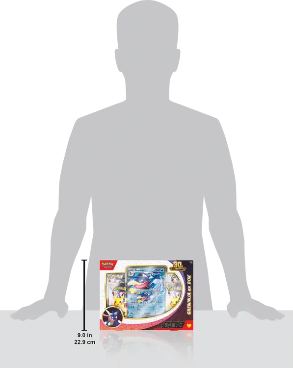 Karty Pokémon: 30th Celebration - Ex Box - Greninja ex
