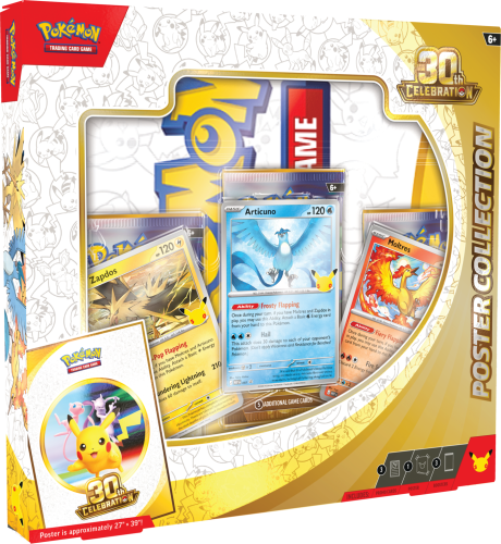 Karty Pokémon: 30th Celebration - Poster Collection