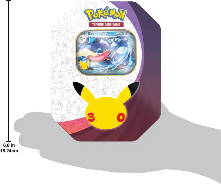 Karty Pokémon: 30th Celebration - Tin - Greninja ex