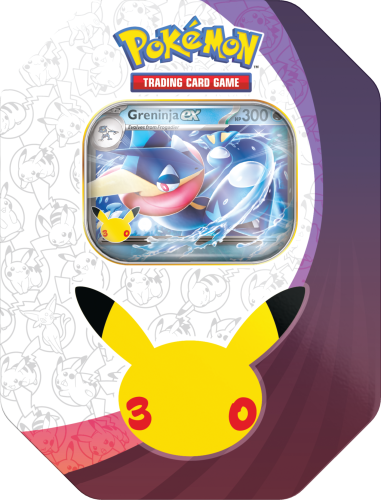 Karty Pokémon: 30th Celebration - Tin - Greninja ex