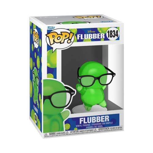 Funko - FLUBBER - POP Disney N° 1834 - Flubber with Glasses (Translucent)