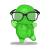 Funko - FLUBBER - POP Disney N° 1834 - Flubber with Glasses (Translucent)