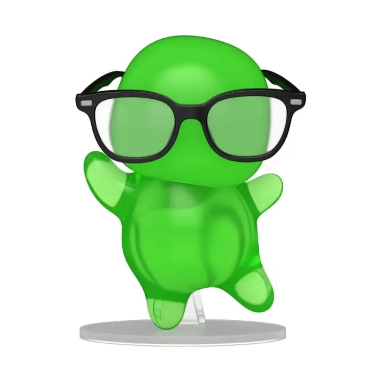 Funko - FLUBBER - POP Disney N° 1834 - Flubber with Glasses (Translucent)