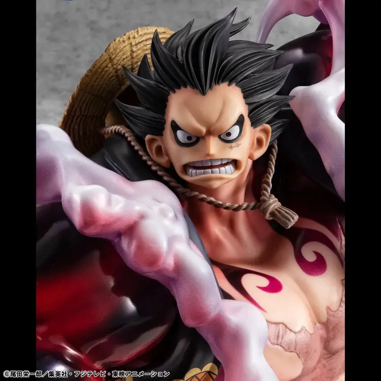 Megahouse ONE PIECE - Luffy Gear 4 Boundman - Statue P.O.P. Limited Ed.