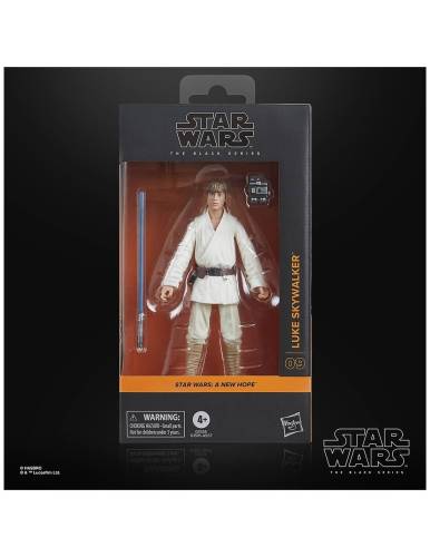 STAR WARS - Luke Skywalker - Figurka z czarnej serii 15 cm