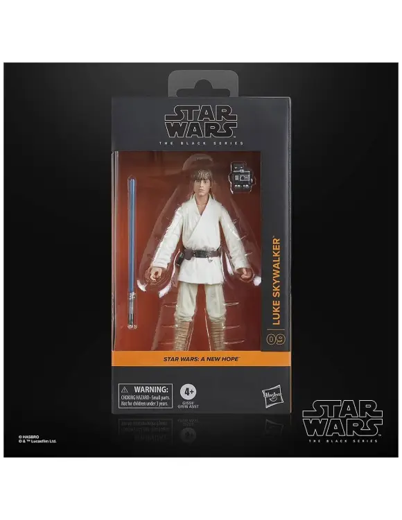 STAR WARS - Luke Skywalker - Figurka z czarnej serii 15 cm