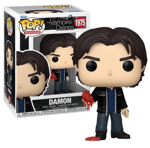 Funko - VAMPIRE DIARIES - POP TV #1975 - Damon Salvatore Chase