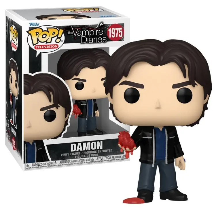 Funko - VAMPIRE DIARIES - POP TV #1975 - Damon Salvatore Chase