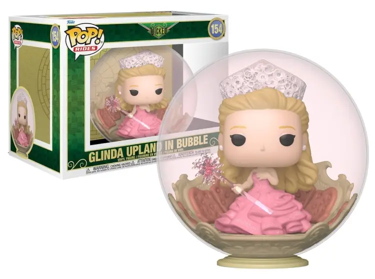 Funko POP! Rides Wicked - Glinda Upland - Glinda Upland in Bubble #154