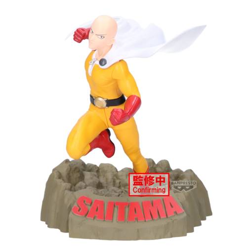 Banpresto - ONE PUNCH MAN - Saitama "Crash Base" - Figure Figure#1 22cm