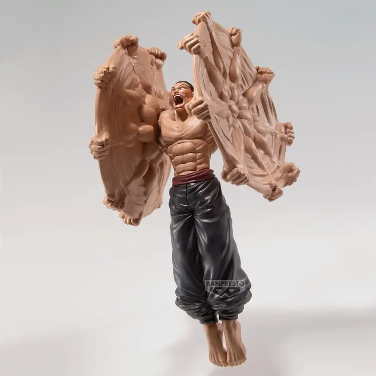 Banpresto - BAKI - Retsu Kaioh "Roller" - Figure 20cm