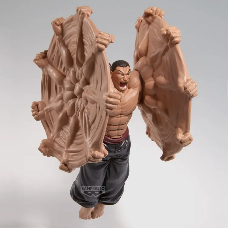 Banpresto - BAKI - Retsu Kaioh "Roller" - Figure 20cm