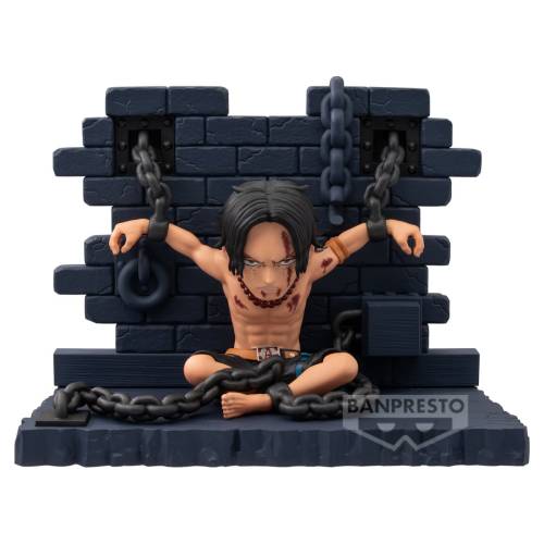 Banpresto - ONE PIECE - Portgas D. Ace "Impeldown" - Figure WCF Log Stories 8cm