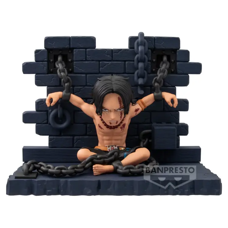 Banpresto - ONE PIECE - Portgas D. Ace "Impeldown" - Figure WCF Log Stories 8cm