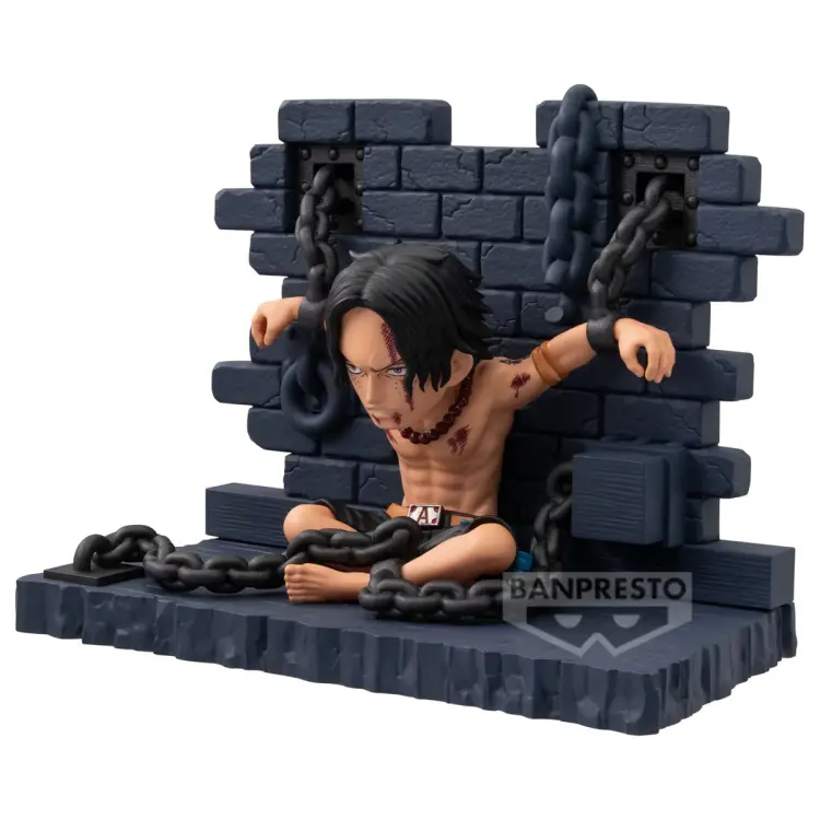 Banpresto - ONE PIECE - Portgas D. Ace "Impeldown" - Figure WCF Log Stories 8cm