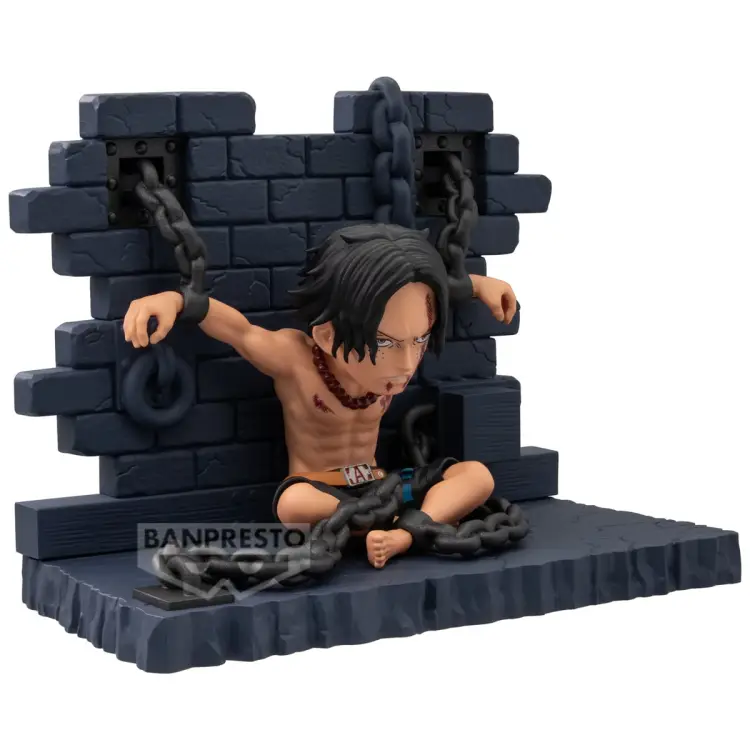 Banpresto - ONE PIECE - Portgas D. Ace "Impeldown" - Figure WCF Log Stories 8cm