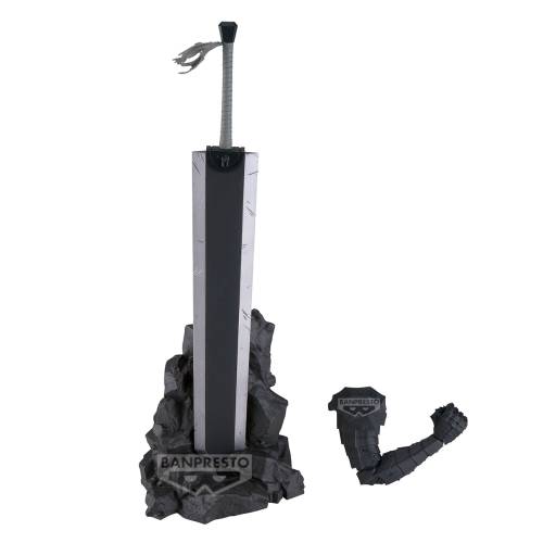 Banpresto - BERSERK - Guts's right arm & weapon - Figure Grandista 2/2 25cm