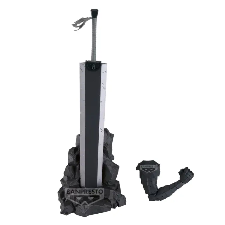 Banpresto - BERSERK - Guts's right arm & weapon - Figure Grandista 2/2 25cm