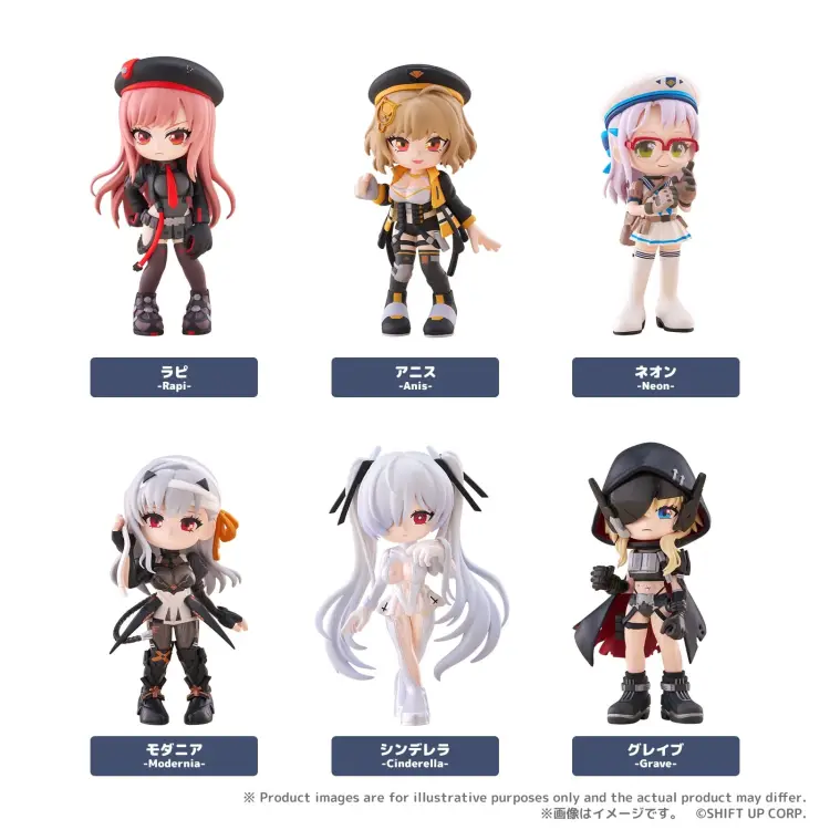 Bushiroad - PalVerse Goddess of Victory : Nikke - Figurine Blind Box 9cm (6pcs)