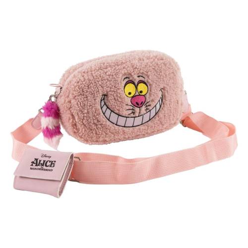 ALICE - Cheshire Cat - Fur Shoulderbag - 18,5x12,5