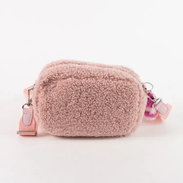 ALICE - Cheshire Cat - Fur Shoulderbag - 18,5x12,5