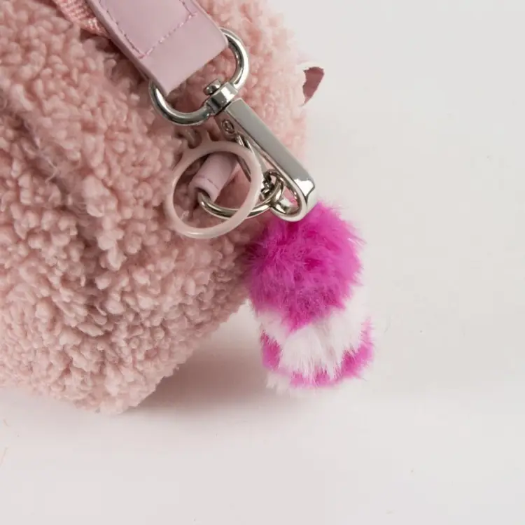 ALICE - Cheshire Cat - Fur Shoulderbag - 18,5x12,5