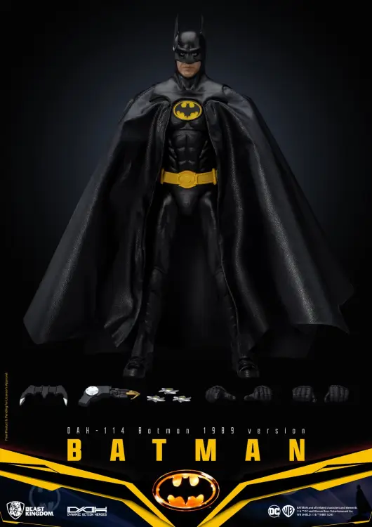 Beast Kingdom - BATMAN 1989 - Batman - Dynamic Action Heroes 21cm