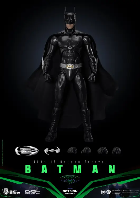 Beast Kingdom - BATMAN FOREVER - Batman - Dynamic Action Heroes 21cm