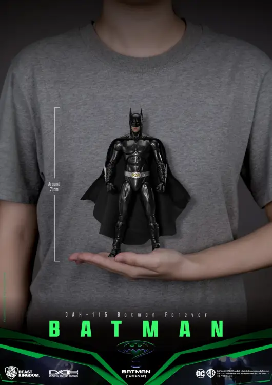 Beast Kingdom - BATMAN FOREVER - Batman - Dynamic Action Heroes 21cm