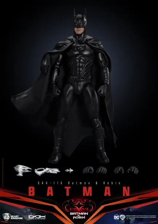 Beast Kingdom - BATMAN & ROBIN - Batman - Dynamic Action Heroes 21cm