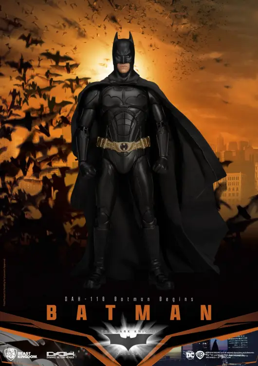 Beast Kingdom - BATMAN BEGINS - Batman - Dynamic Action Heroes 21cm