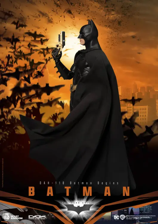 Beast Kingdom - BATMAN BEGINS - Batman - Dynamic Action Heroes 21cm